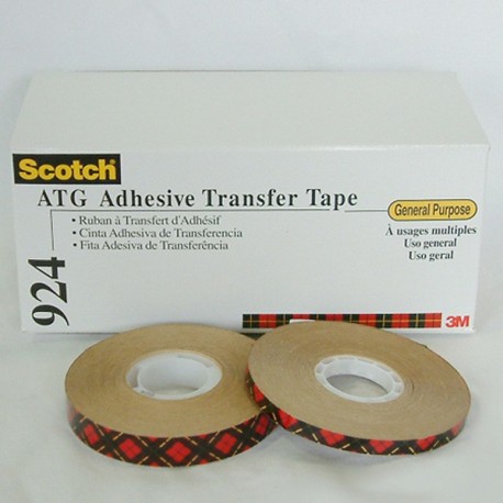 Nastro Biadesivo 33 Mt X 19 mm SCOTCH 924-1933 senza Supporto con Liner (12 Pz)