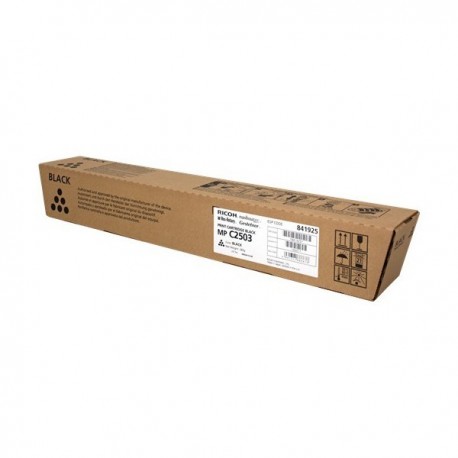 Originale RICOH 841925 Toner Alta Capacita' NERO per Aficio MP C2503, MP C2003.