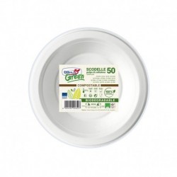 Scodelle biodegradabili - D 175 mm - Dopla Green - conf. 50 pezzi