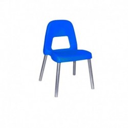 Sedia per bambini Piuma - H 31 cm - Blu - CWR