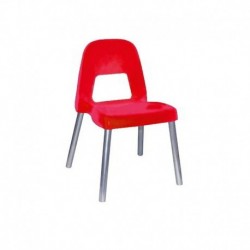 Sedia per bambini Piuma - H 35 cm - Rosso - CWR