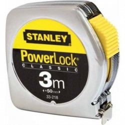 Flessometro STANLEY Powerlock 3 Mt/12.7 mm. KOH-I-NOOR. Flessometro con nastro