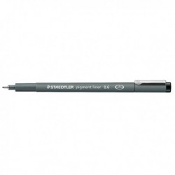 Pennarello PIGMENT LINER NERO 0.6 mm. STAEDTLER 308069 (10 Pz) Penna con Punta