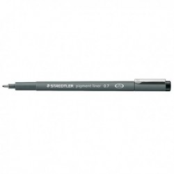 Pennarello PIGMENT LINER NERO 0.7 mm. STAEDTLER 308079 (10 Pz) Penna con Punta