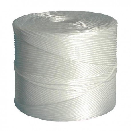 Bobina di spago BIANCO in fibra PPL 1/500 - 1000 Mt. 2 Kg. VIVA 1554