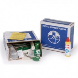 Pacco Reintegro cassette Pronto Soccorso Kit fino a 2 persone PVS PDM090